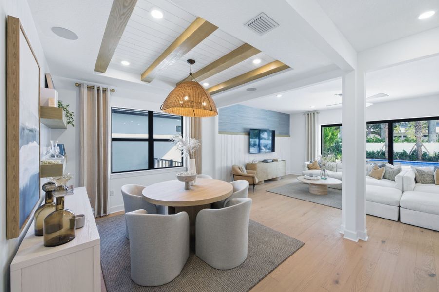 Furnished interior view inside a new home in Greyhawk Landing, Lake Worth (Image 23).