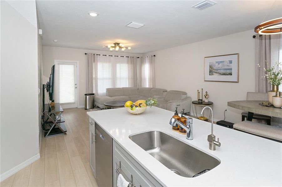 Furnished interior view inside a new home in , Haines City (Image 6).