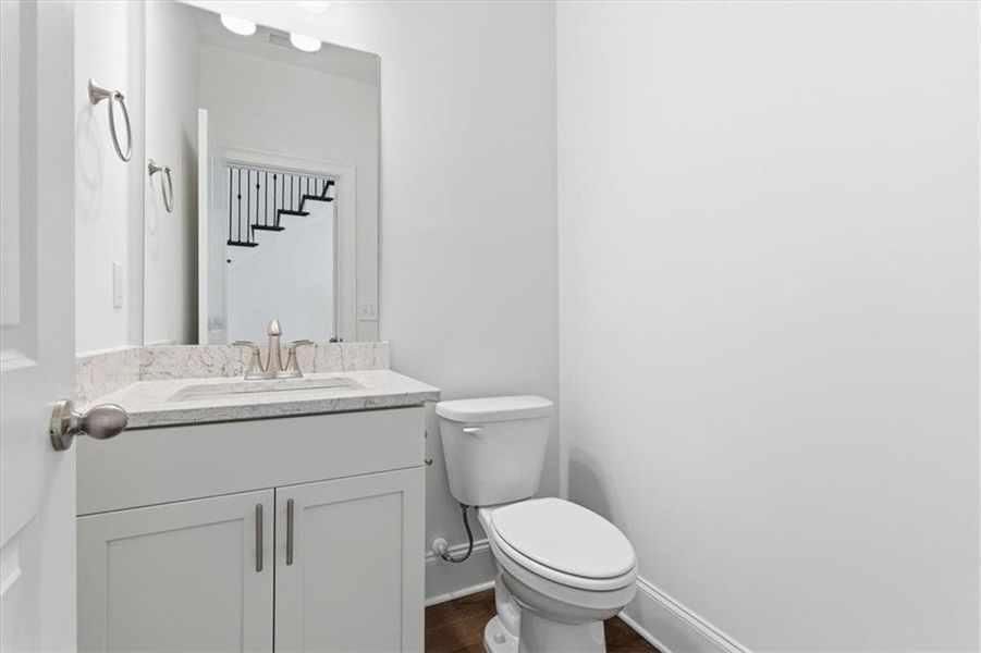 Furnished interior view inside a new home in Ford Landing, Acworth (Image 13).