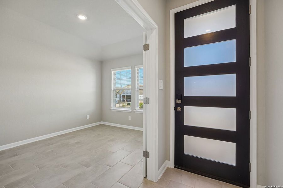 Spacious, unfurnished interior of a new home in Arcadia Ridge - Premier Series, San Antonio (Image 37). Spacious, unfurnished interior of a new home in Arcadia Ridge - Premier Series, San Antonio (Image 37).