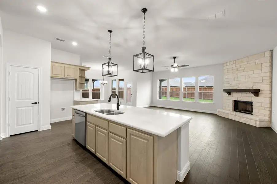 Furnished interior view inside a new home in Silo Mills – Signature Series, Joshua (Image 6). Furnished interior view inside a new home in Silo Mills – Signature Series, Joshua (Image 6).