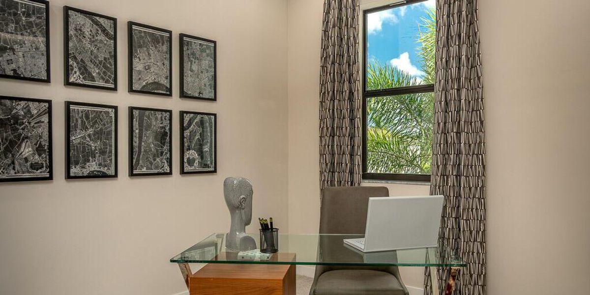 Furnished interior view inside a new home in Tradition - Cadence - Townhomes, Port St. Lucie (Image 6).