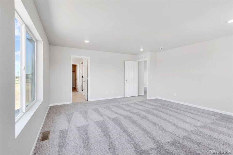 Spacious, unfurnished interior of a new home in Cherry Meadows, Brighton (Image 27). Spacious, unfurnished interior of a new home in Cherry Meadows, Brighton (Image 27).