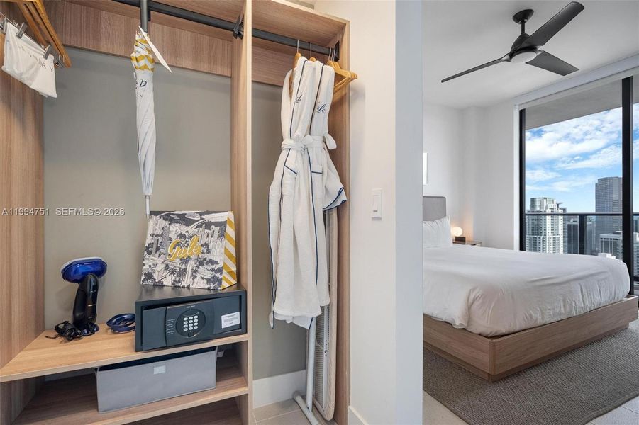 Furnished interior view inside a new home in , Miami (Image 11).