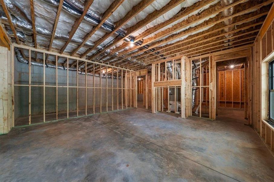 In-progress construction of a new home in , Cumming, GA (Image 66).