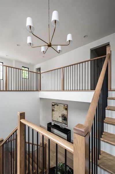Furnished interior view inside a new home in , Dallas (Image 16).