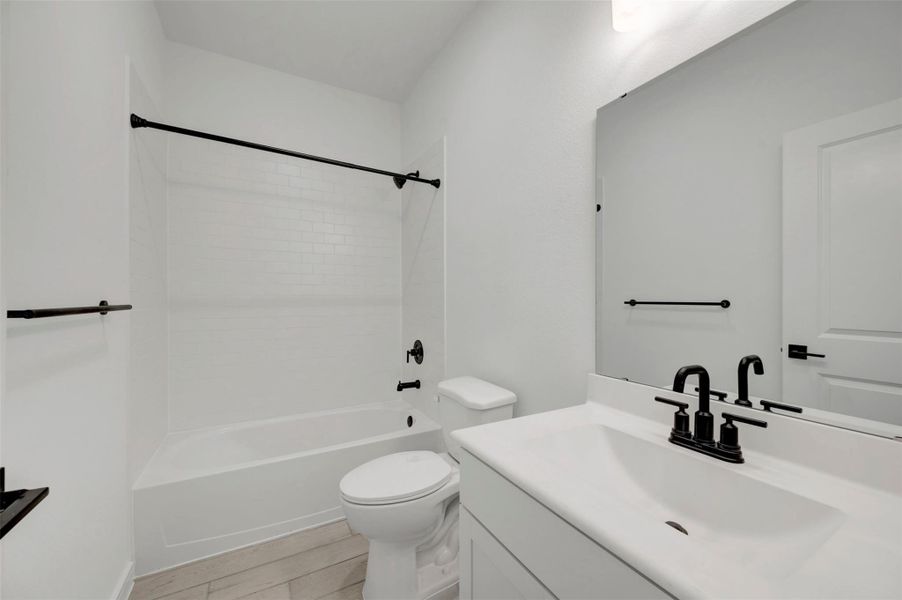 Hall bath