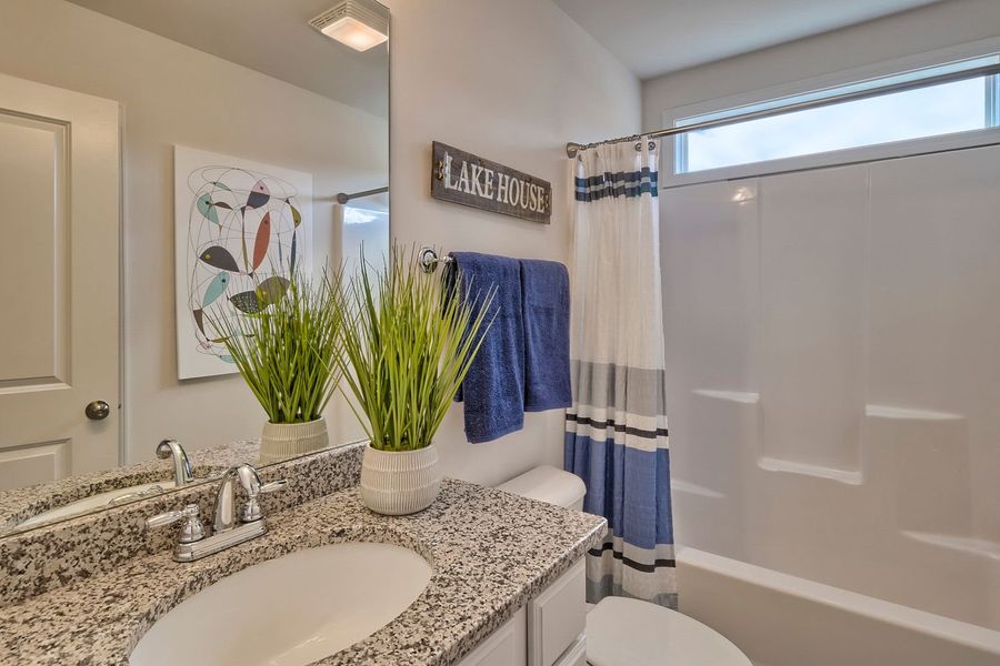Representative furnished interior of a home built from the The Shiloh by Stanley Martin Homes in Stratford, Denver (Image 18).