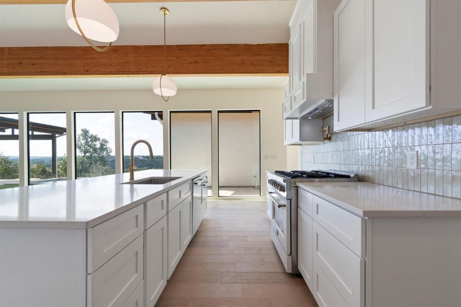 Furnished interior view inside a new home in Paradise On The Guadalupe, Canyon Lake (Image 6). Furnished interior view inside a new home in Paradise On The Guadalupe, Canyon Lake (Image 6).