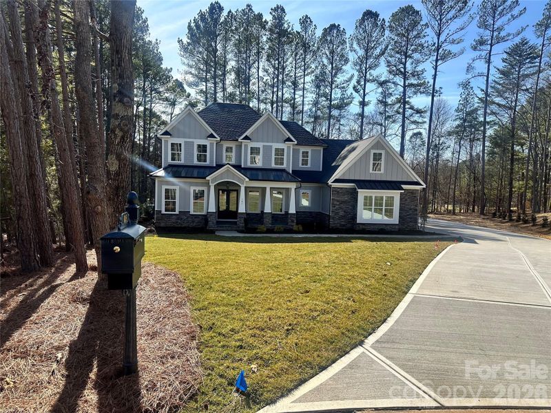 Front exterior of a new home in , Salisbury, NC, highlighting curb appeal (Image 29).