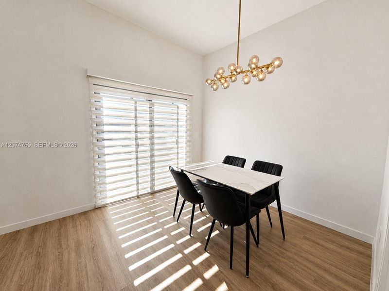 Furnished interior view inside a new home in , Hollywood (Image 8).