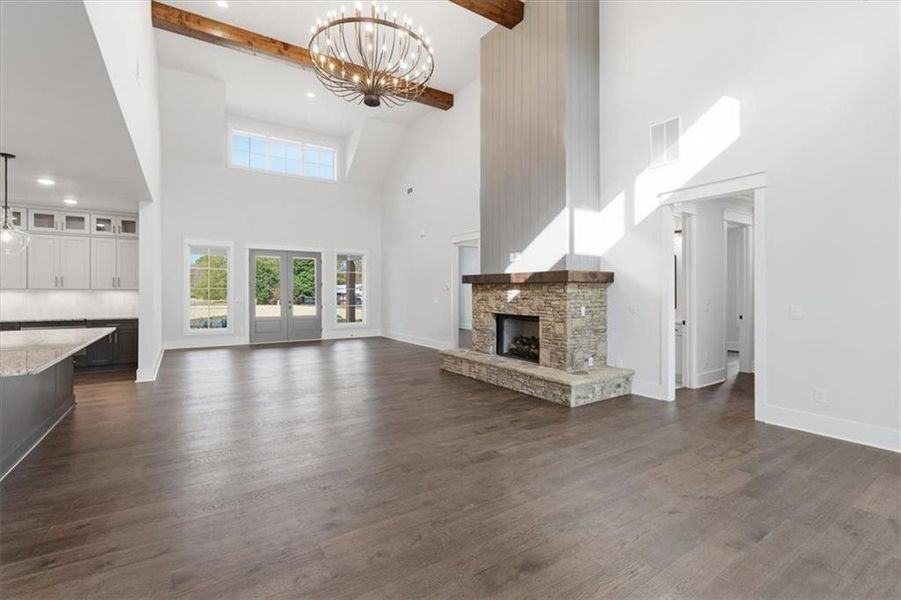 Spacious, unfurnished interior of a new home in , Cartersville (Image 42).