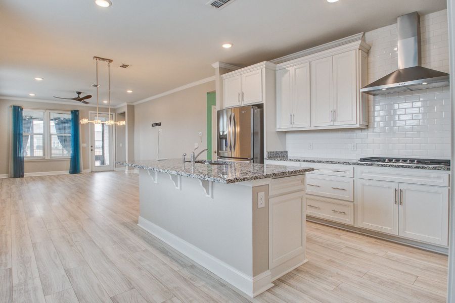Furnished interior view inside a new home in , Summerville (Image 6).