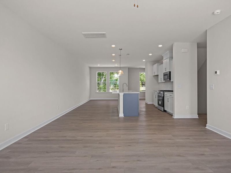 Spacious, unfurnished interior of a new home in Camden Park, Knightdale (Image 21).
