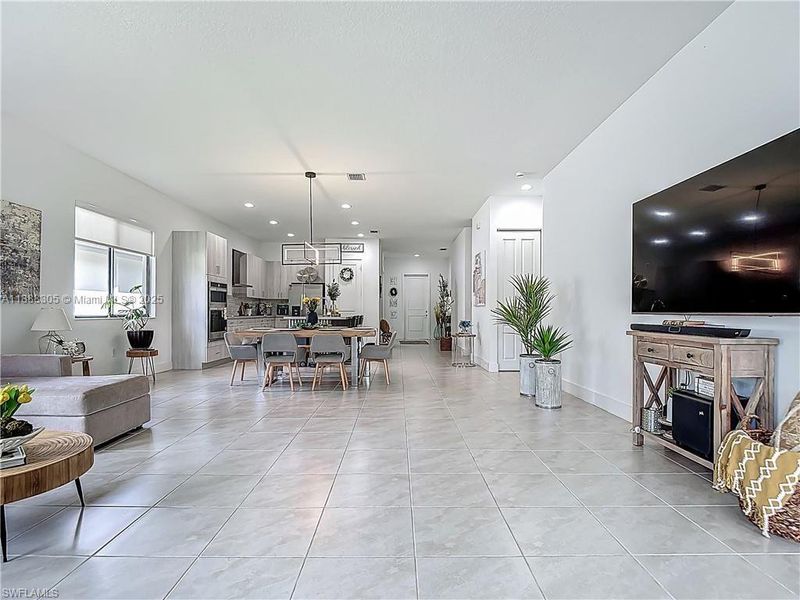 Furnished interior view inside a new home in , Ave Maria (Image 24).