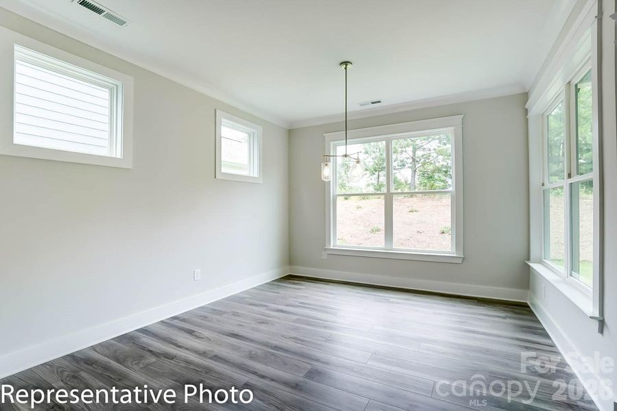 Spacious, unfurnished interior of a new home in The Enclave at Laurelbrook, Sherrills Ford (Image 24).