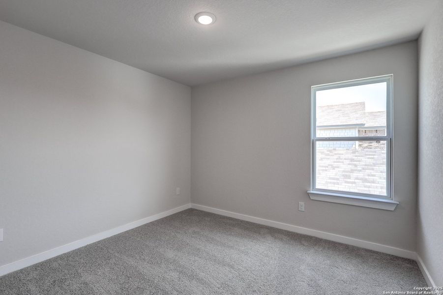 Spacious, unfurnished interior of a new home in Cinco Lakes, San Antonio (Image 25). Spacious, unfurnished interior of a new home in Cinco Lakes, San Antonio (Image 25).