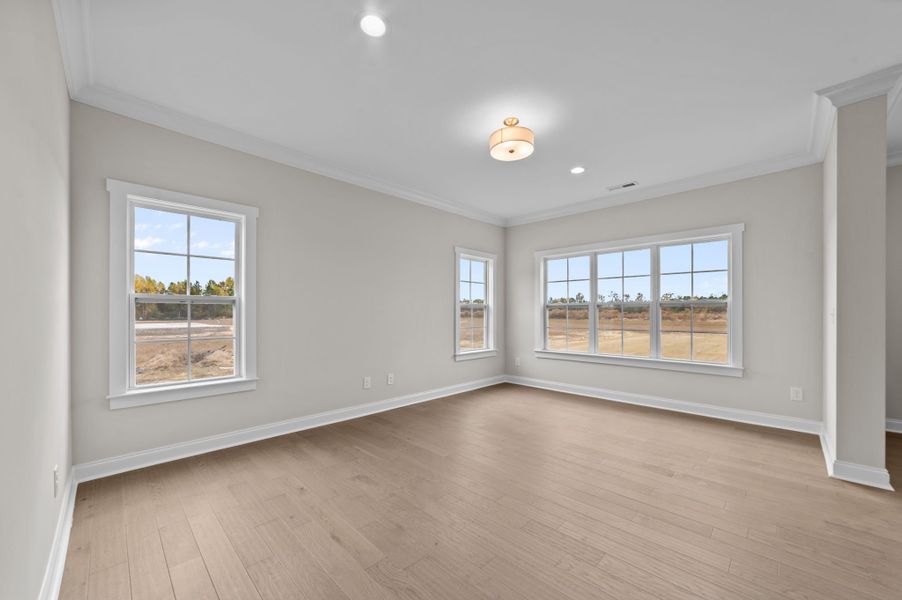 Spacious, unfurnished interior of a new home in Eli's Ridge, Winterville (Image 35).