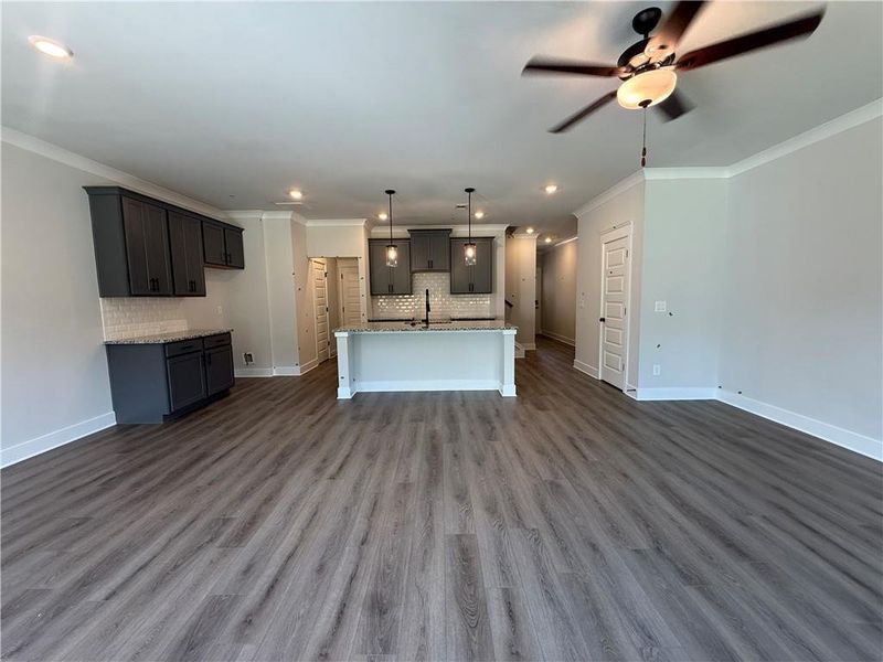 Spacious, unfurnished interior of a new home in The Towns at Auburn Station East, Auburn (Image 22).