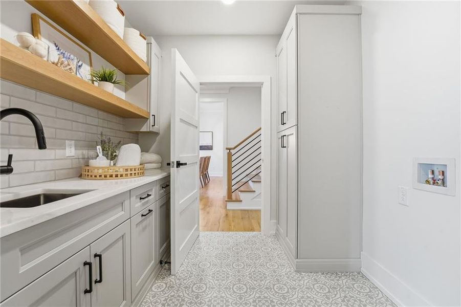 Furnished interior view inside a new home in , Canton (Image 38). Furnished interior view inside a new home in , Canton (Image 38).
