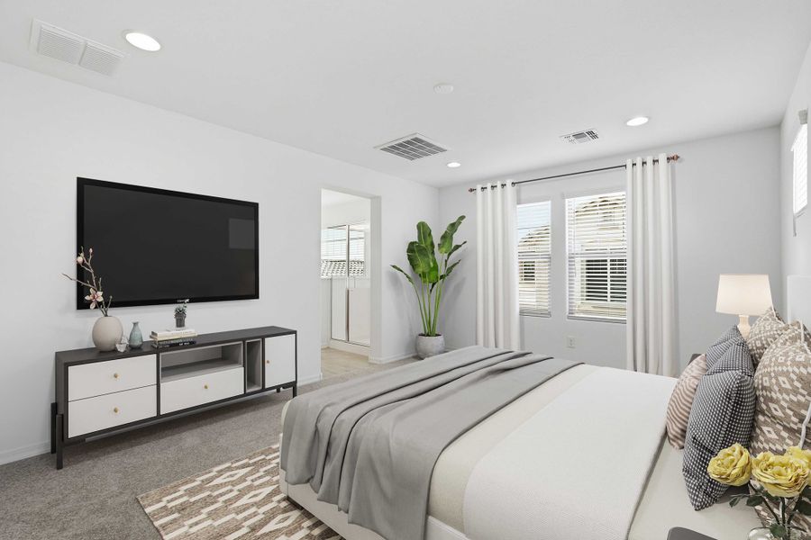 Furnished interior view inside a new home in Parkside, Avondale (Image 7).