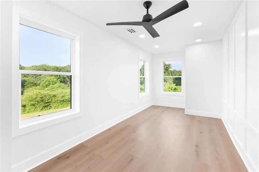 Spacious, unfurnished interior of a new home in , Canton (Image 61).