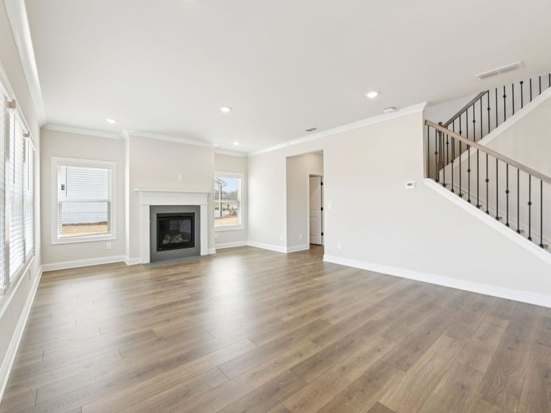 Spacious, unfurnished interior of a new home in River Pointe, Monroe (Image 14). Spacious, unfurnished interior of a new home in River Pointe, Monroe (Image 14).