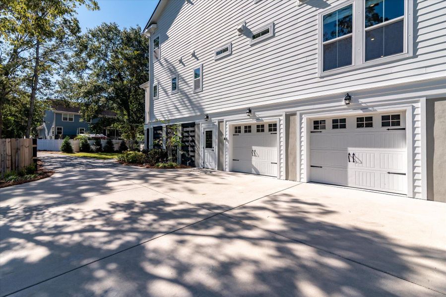 Exterior details and patio area of a home in , James Island (Image 34). Exterior details and patio area of a home in , James Island (Image 34).