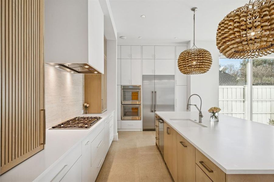 Furnished interior view inside a new home in , Dallas (Image 4).