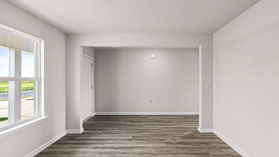 Representative unfurnished interior of a home built from the The Penwell by D.R. Horton in Titus Park, Panama City (Image 19).