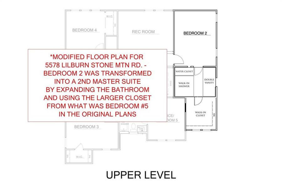 2D floor plan layout of this home in , Stone Mountain, GA (Image 62).