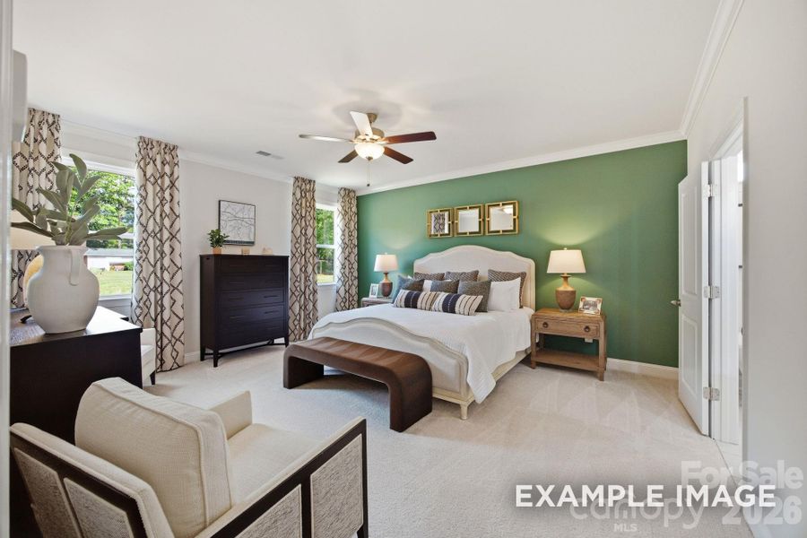Furnished interior view inside a new home in Windgate, Mooresville (Image 15).