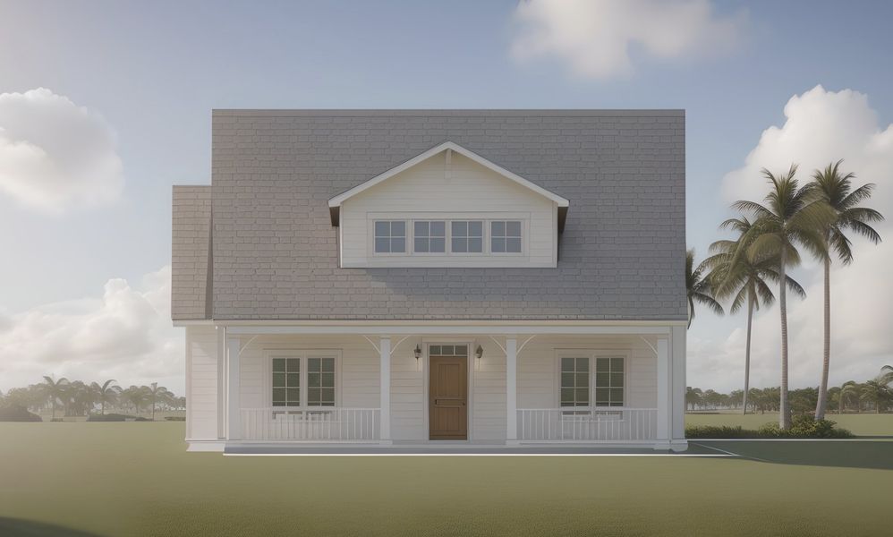 Brookside Traditional  |  The artist's conceptual renderings are shown solely for visual and illustrative purposes.