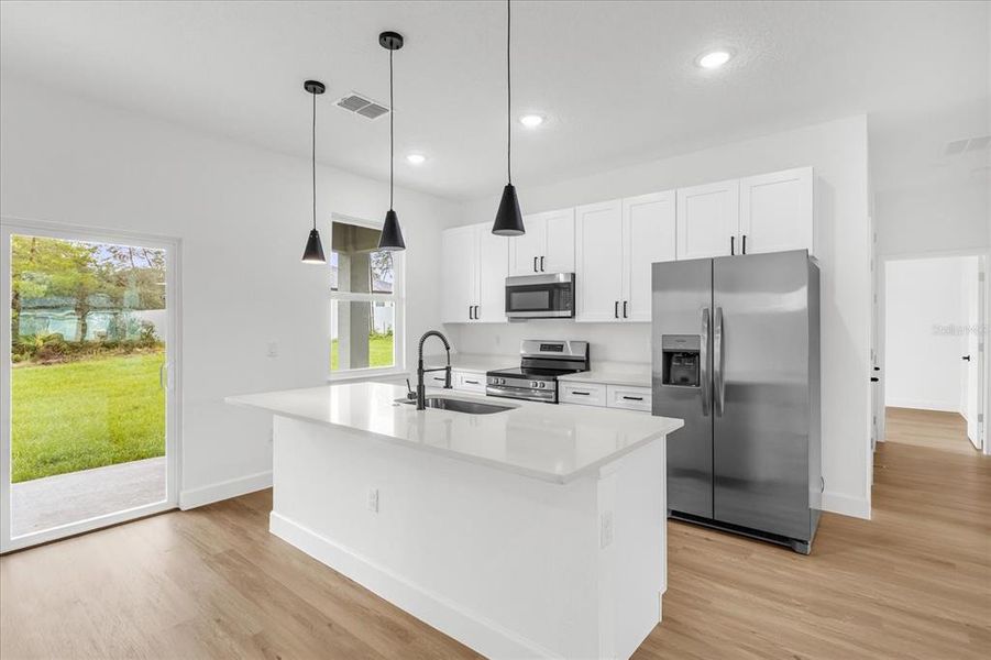 Furnished interior view inside a new home in , Ocala (Image 5).