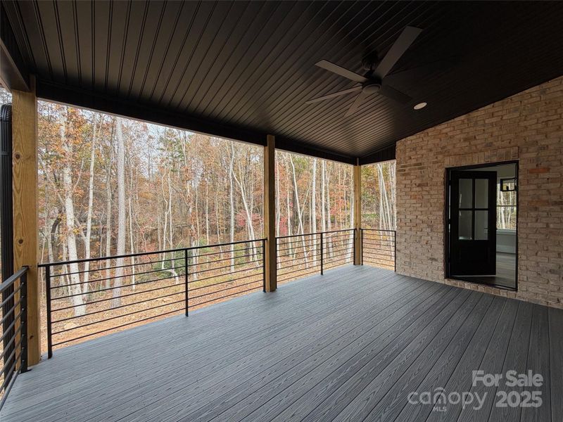 Exterior details and patio area of a home in , Lincolnton (Image 14).
