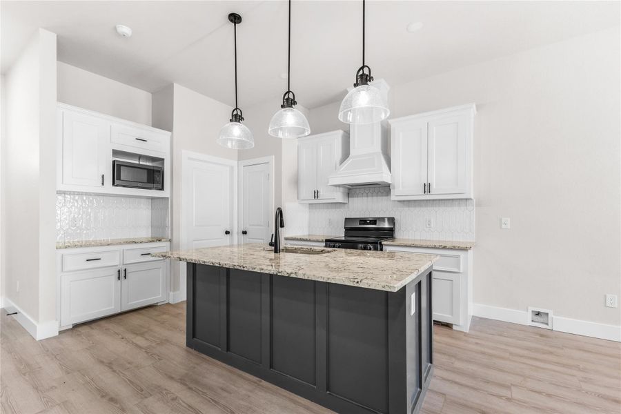 Furnished interior view inside a new home in , Brenham (Image 10). Furnished interior view inside a new home in , Brenham (Image 10).