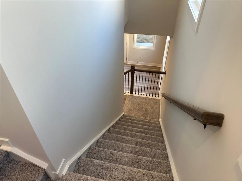 Spacious, unfurnished interior of a new home in Millstone at Mundy Mill, Gainesville (Image 31).