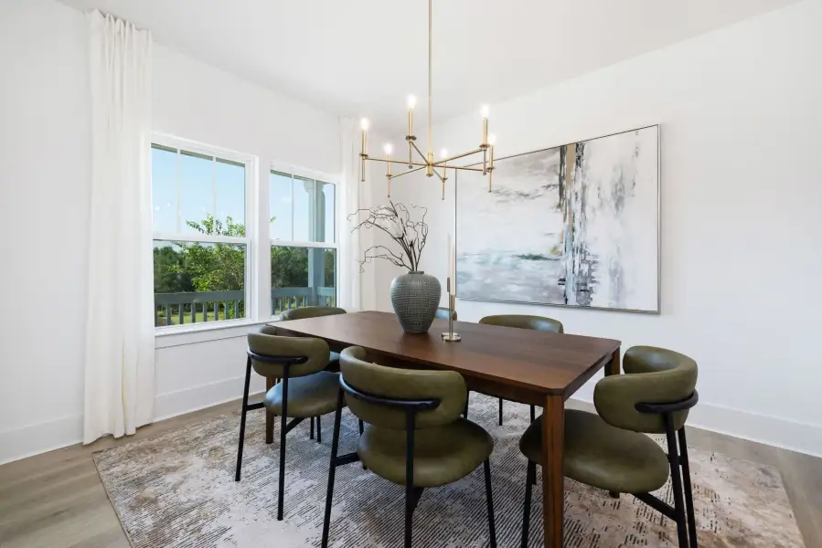 Furnished interior view inside a new home in Meadowview, Pittsboro (Image 9).