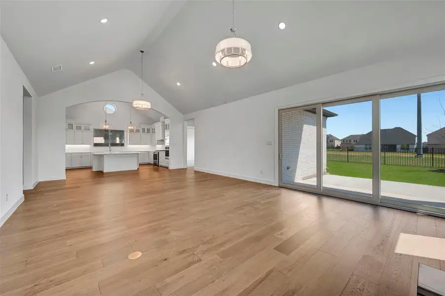 Spacious, unfurnished interior of a new home in Wellington, Haslet (Image 15).