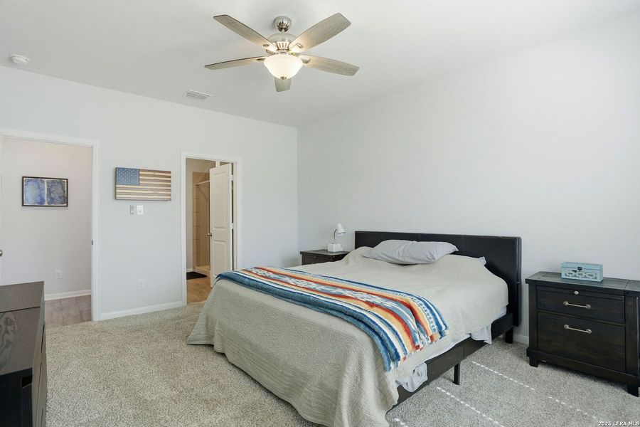 Furnished interior view inside a new home in Hunter's Ranch, San Antonio (Image 9).