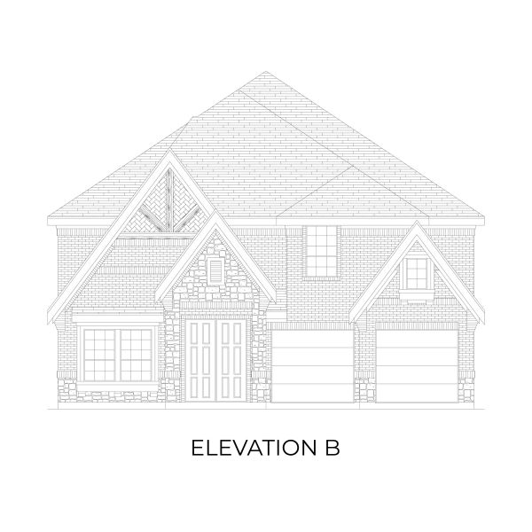 Representative rendering of the exterior for the Normandy F by First Texas Homes (Image 2). Representative rendering of the exterior for the Normandy F by First Texas Homes (Image 2).