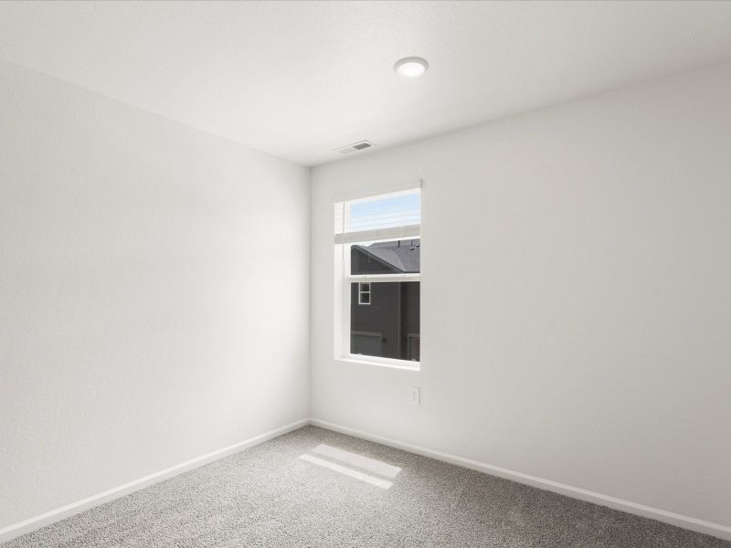 Spacious, unfurnished interior of a new home in Poudre Heights: The Meadow Collection, Windsor (Image 15).