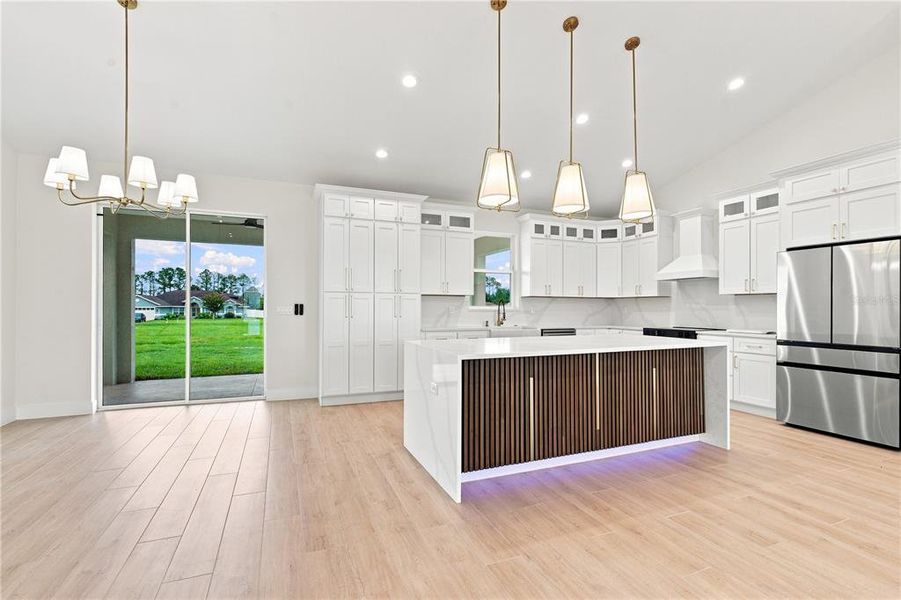 Furnished interior view inside a new home in , Belleview (Image 31).