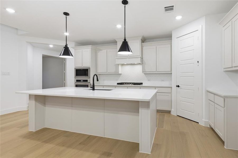 Furnished interior view inside a new home in Pecan Grove, Burleson (Image 6).