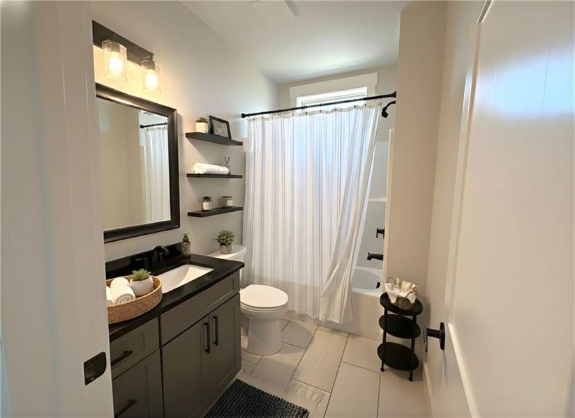 Furnished interior view inside a new home in , Hiawassee (Image 18).