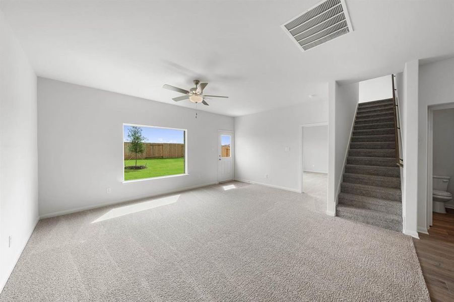 Spacious, unfurnished interior of a new home in Cresson Estates, Cresson (Image 9). Spacious, unfurnished interior of a new home in Cresson Estates, Cresson (Image 9).