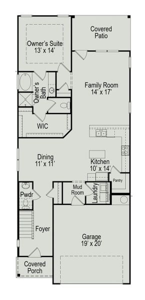 2D floor plan layout of this home in The Canopies, Splendora, TX (Image 5). 2D floor plan layout of this home in The Canopies, Splendora, TX (Image 5).