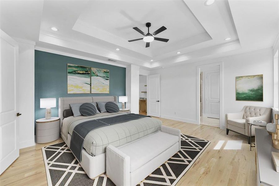 Furnished interior view inside a new home in , Dallas (Image 16). Furnished interior view inside a new home in , Dallas (Image 16).