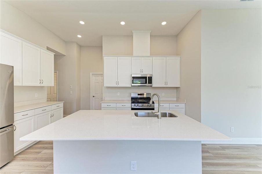 Furnished interior view inside a new home in Crosswind Point, Parrish (Image 4).