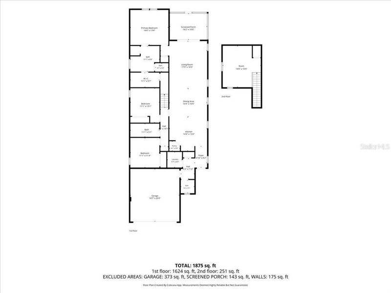 2D floor plan layout of this home in , Ocala, FL (Image 5).